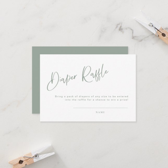 Verpackung Blue/Green Baby Duschdusche Windelwasch (Vorderseite/Rückseite Beispiel)