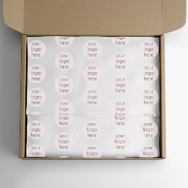 Verpackung für Girly-Business-Logos Seidenpapier