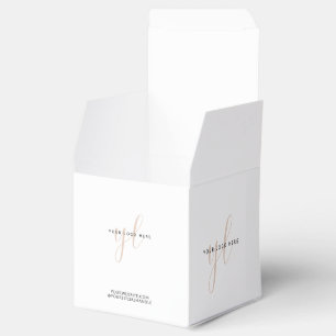 Verpackung für kleine Unternehmen - Logo-Markenbez Geschenkschachtel