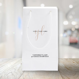 Verpackung für kleine Unternehmen - Logo-Markenbez Kleine Geschenktüte