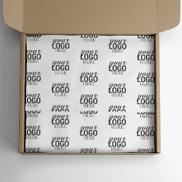 Verpackung für personalisierte Firmenlogos Seidenpapier