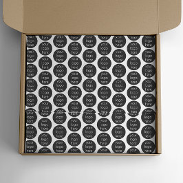 Verpackung für personalisierte Firmenlogos Seidenpapier