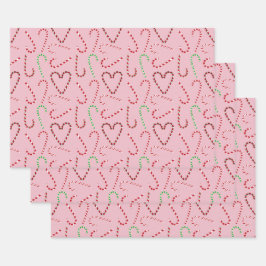 Verpackung für Zuckerrohr 3 Packungen Geschenkpapier Set