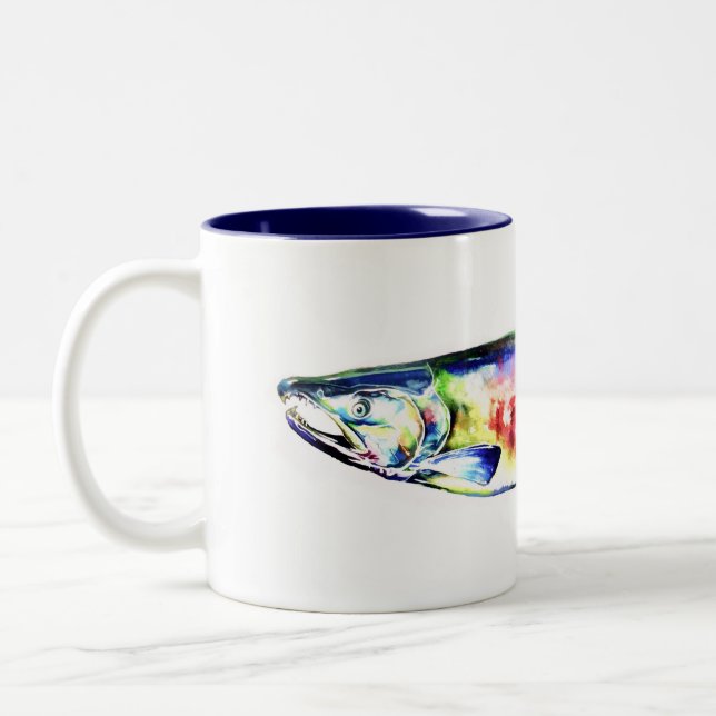 Verpackung um Kumpel-Tasse Zweifarbige Tasse (Links)