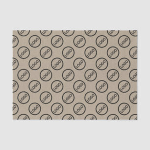 Verpackung von Logos für kundenspezifische Markenb Seidenpapier