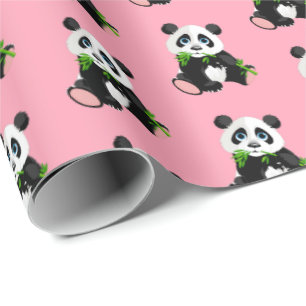 Verpackung von Papier-Panda Bären Geschenkpapier