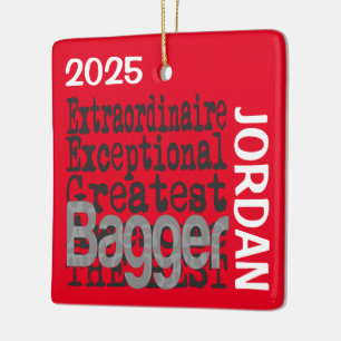 Verpackungskünstler Extraordinaire BENUTZERDEFINIE Keramikornament