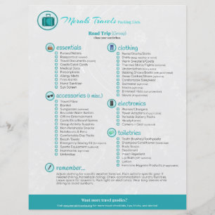 Verpackungsliste: Road Trip (Gruppe)