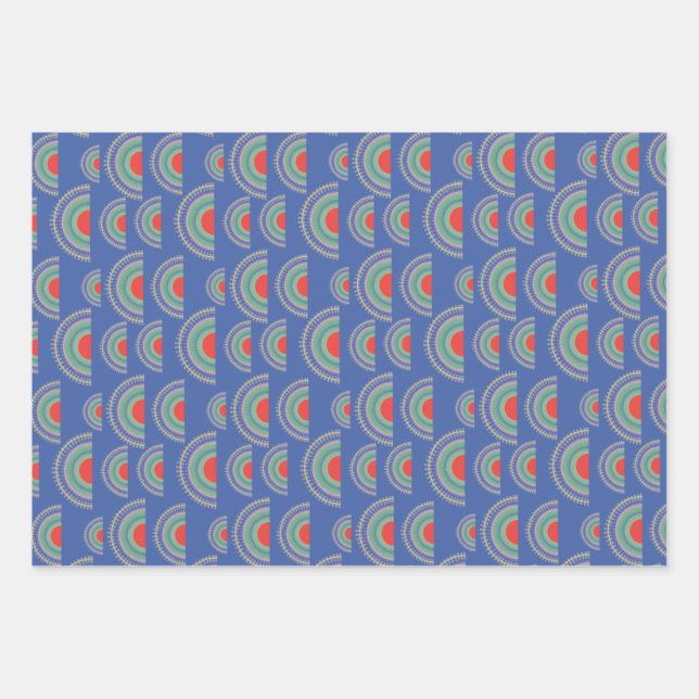 Verpackungspapierblätter Geschenkpapier Set (Vorderseite)