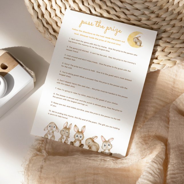 Verpassen Sie das Baby Shower Game - Bunny Rabbit (Von Creator hochgeladen)