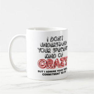 Verpflichtet Zu Crazy Funny Tasse Reisebecher Zita