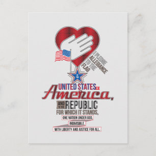Verpflichtung der USA zur gegenseitigen Anerkennun Postkarte