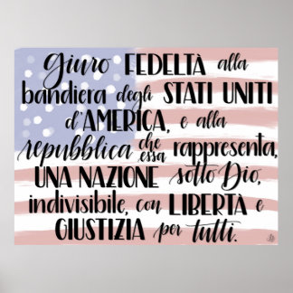 Verpflichtung zur Legitimation in italienischer Sp Poster