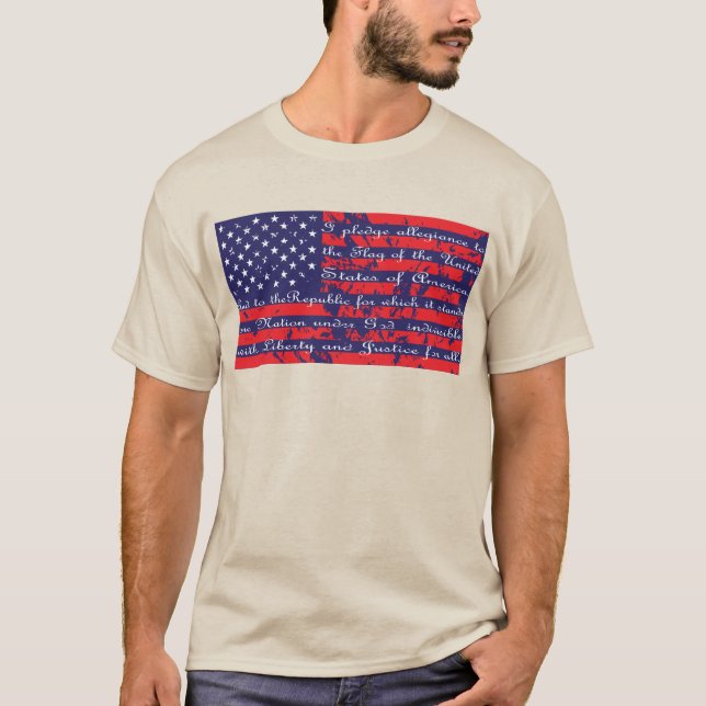 Verpflichtung zur Legitimität in der Flagge der Ve T-Shirt (Vorderseite)