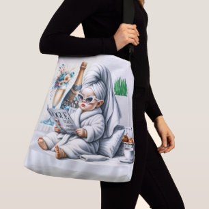 Verputzte Lady of Leisure - siehe Zurück - WELLNES Tragetaschen Mit Langen Trägern
