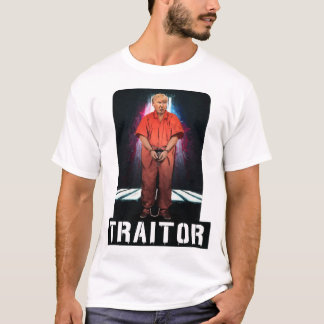 Verräter-Trumpf-T - Shirt - schließen Sie ihn oben