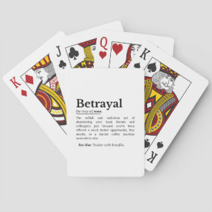 Verratyal Definition Funny Version Spielkarten
