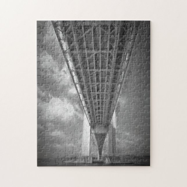 Verrazano Enge-Brücken-Foto-Puzzlespiel (Vertikal)