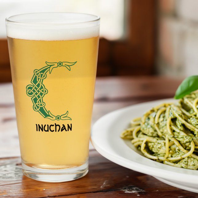 Verre 16e siècle Celtic Knot Capitale décorative C (Créateur téléchargé)