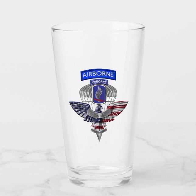 Verre 173e aigle de la brigade aéroportée (Devant)
