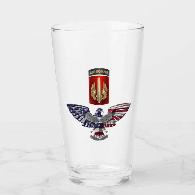Verre 18e brigade d'artillerie de campagne Aigle (Devant)