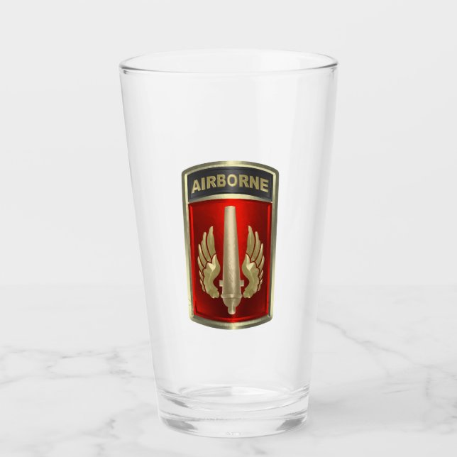 Verre 18e brigade d'artillerie de campagne Customisée (Devant)