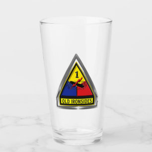 Verre 1re division blindée "Old Ironsides"