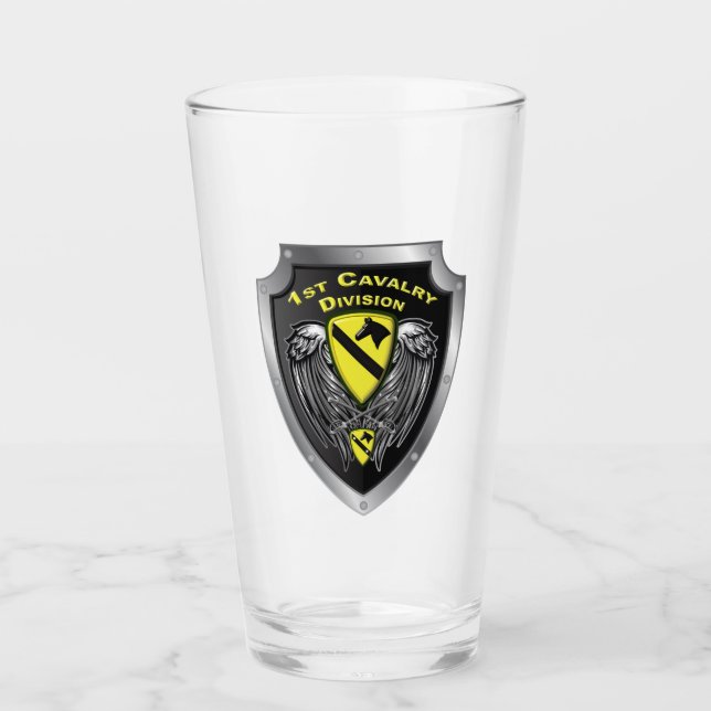 Verre 1re division de cavalerie légendaire (Devant)