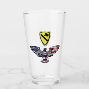 Verre 1re division de cavalerie Première équipe américai