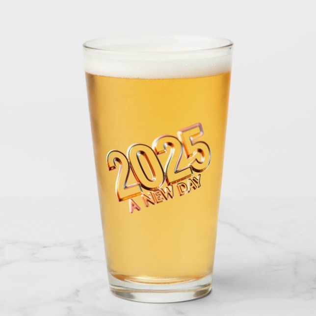 VERRE 2025 UN NOUVEAU JOUR (Devant (rempli))