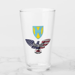 Verre 21e aigle du commandement du soutien du théâtre