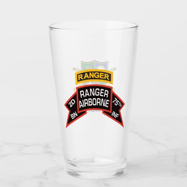 Verre 2e défilé de style ancien de Ranger BN avec onglet (Devant)