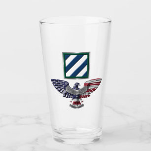 Verre 3e division d'infanterie Aigle
