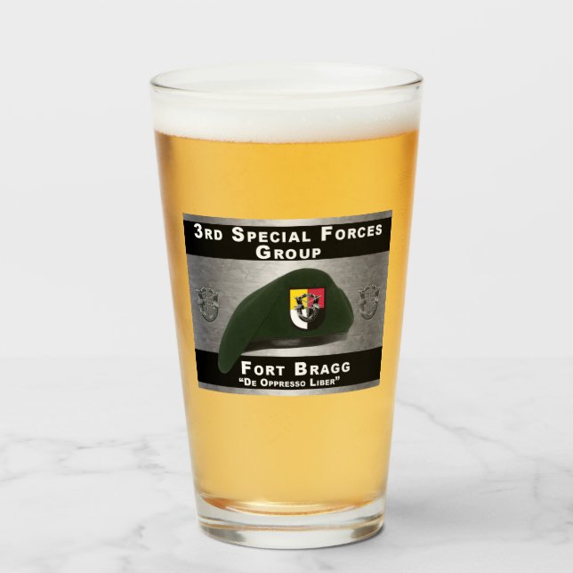 Verre 3e Groupe des forces spéciales (Devant (rempli))