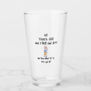 Verre 40 Ans et il l'a toujours