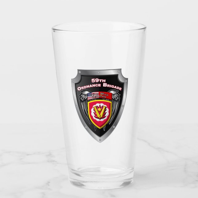 Verre 59e brigade d'infanterie "Dissuasion nucléaire de  (Devant)