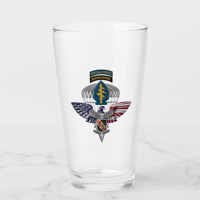 Verre 5e aigle du Groupe des forces spéciales (aéroporté (Devant)