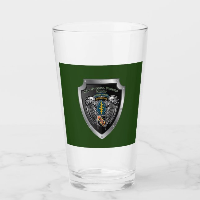 Verre 5e Groupe des forces spéciales (aéroporté) (Devant)