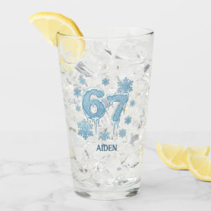 Verre 67 Drôle 6 7 Six Sept Noël Personnalisé