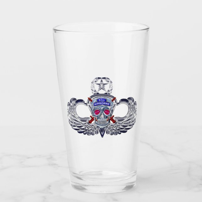 Verre 82e division aéroportée "Crâne d'argent" (Devant)