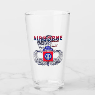 Verre 82e escarmouches à drapeau américain de la Divisio