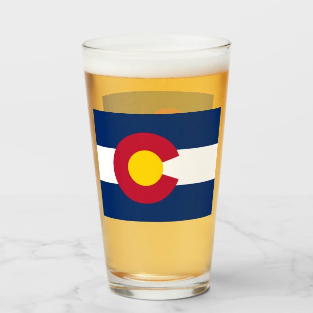 VERRE À BIÈRE COLORADO (Devant (rempli))