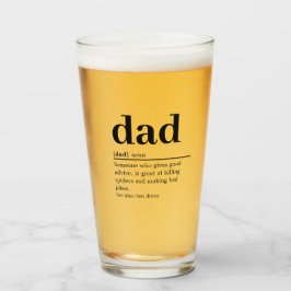 Verre à bière Définition Papa