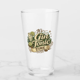 verre à boire gin tonic time