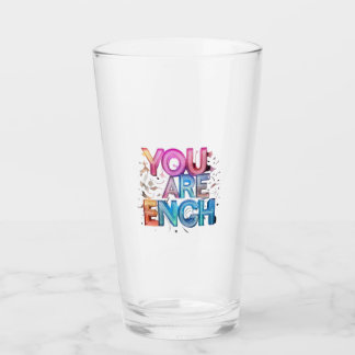 Verre à boire inspirant « Vous êtes suffisant »