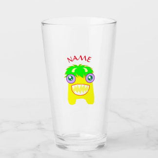 Verre à boire Monstre heureux nom DIY
