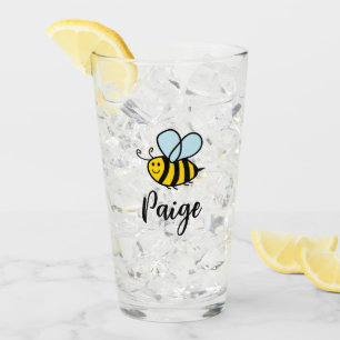 Verre à boire personnalisé avec un logo de jolie a