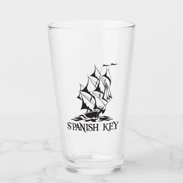 Verre à clé espagnole (Devant)