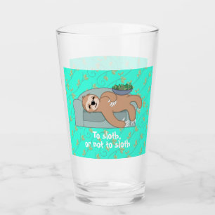 Verre À la paresse ou pas à la paresse dormant avec le