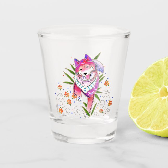 Verre à liqueur de BINDI SHIBA INU (Devant)